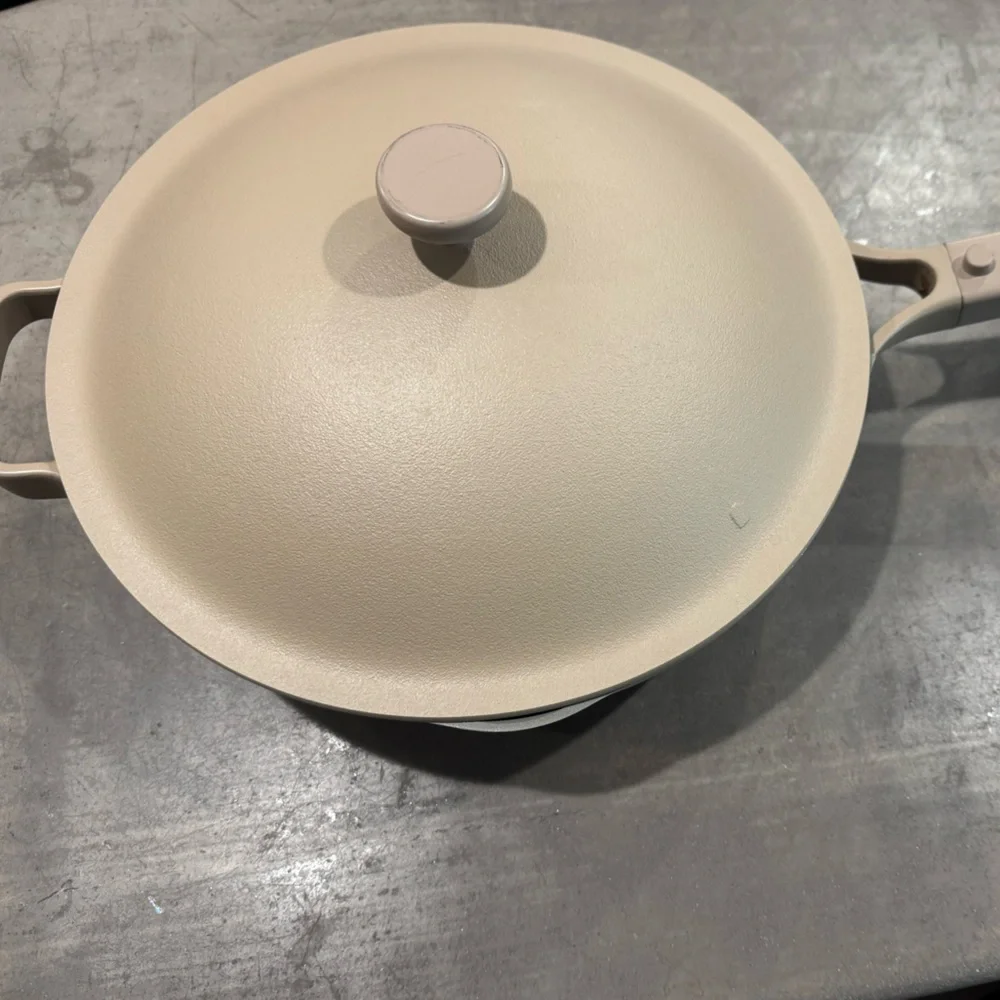 OUR PLACE beige Skillet w/ Lid-this color no longer available online/get it here